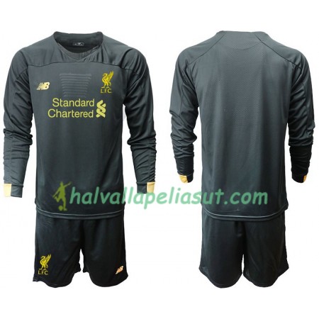 Jalkapallo Pelipaidat Liverpool Maalivahti Lasten Kotipaita 2019-2020 Pitkähihainen